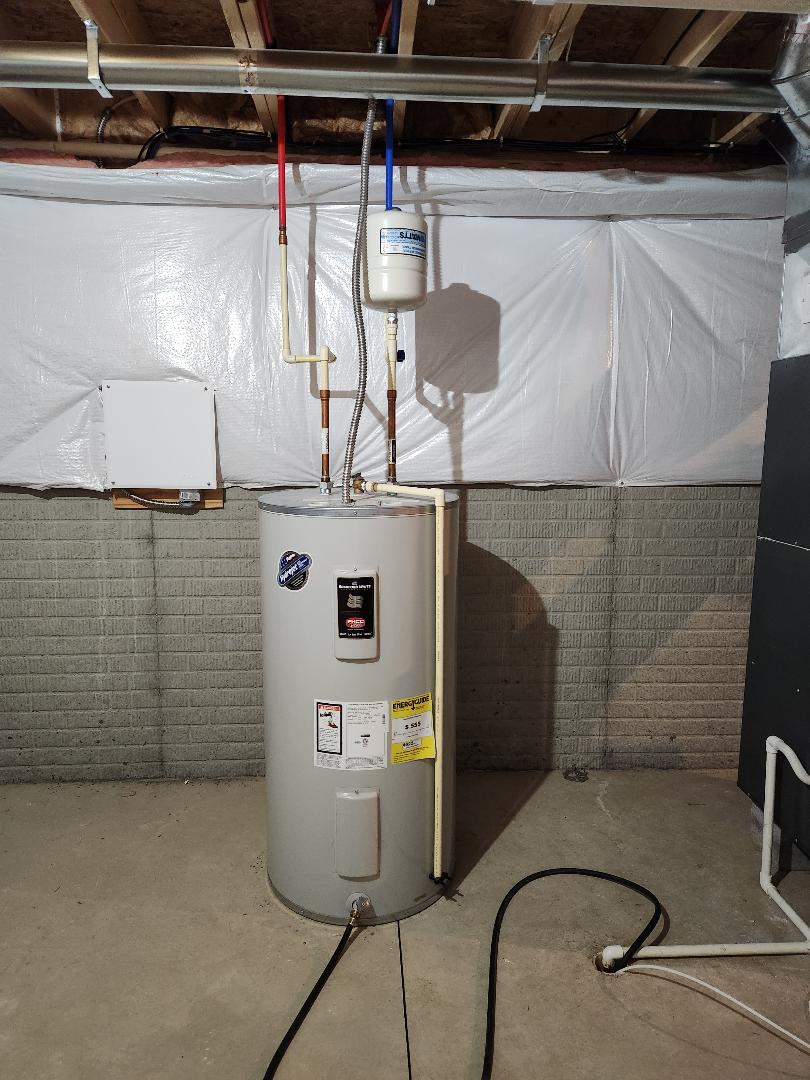 Water heater installation
